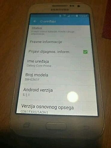 samsung dostava: Samaung Core Prime extra telefoncic radi kao prvog dana nista nebaguje — 2