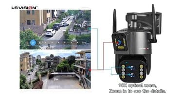 ugradna rerna dimenzije 50 cm: Cena 6500 din WiFi Spoljna Rotirajuća Kamera sa 2 sočiva (nezavisno — 2