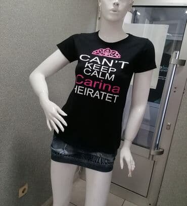 S (EU 36), Pamuk, bоја - Crna