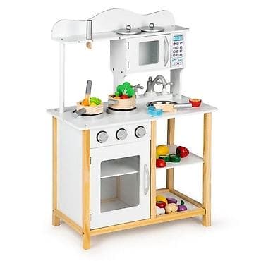 kupujemprodajem decije kuhinje: Drvena kuhinja za decu sa dodacima – ECO TOYS Šifra proizvoda — 4