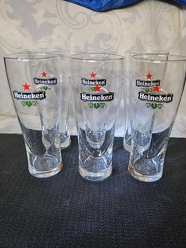 stopsol staklo braon: Case nove,vintaz Heineken za pivo 0,350 L . Case sve na njima odsjaj — 4