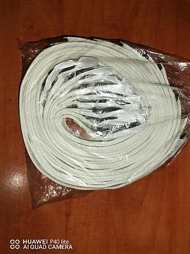 Platneni kaiš – bela boja - Materijal: čvrsto tkani platno (tekstil)