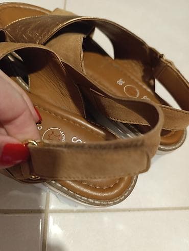 papuce sa platformom: Ženske sandale ARA HighSoft, broj 38. - Model: otvorene sandale sa — 4