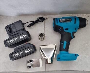 akcija akumulator: Aku fen za topao vazduh AKCIJA 9000DIN U setu dodaci Dve baterije — 3