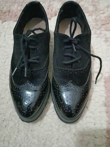 cipele za maturu zenske: Cipele "Šafran". Kupljene na sajtu, ali meni su velike. Broj 37 — 3