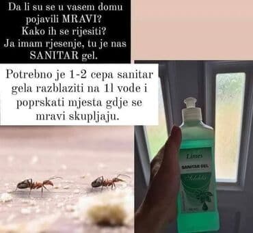 štapići za šećernu vunu: Limes Sanitar Gel u pakovanju od 500ml je efikasno sredstvo za — 6