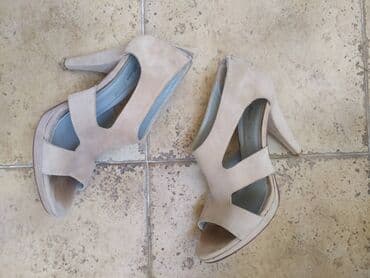 kožna jakna s krznom zara: Sandals, 39 — 1