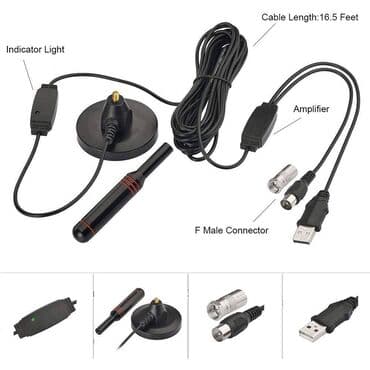 pojacala i zvucnici: Premium digitalna HDTV antena 3.5dbi 3011 Antena je kompatibilna sa — 4