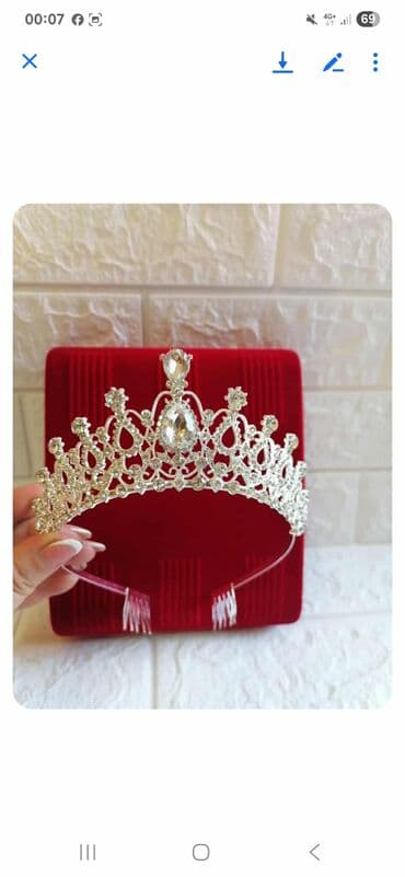 mokasine novi sad: Versace, Set: Crown, Material: Stainless steel, Cubic zirconia — 2