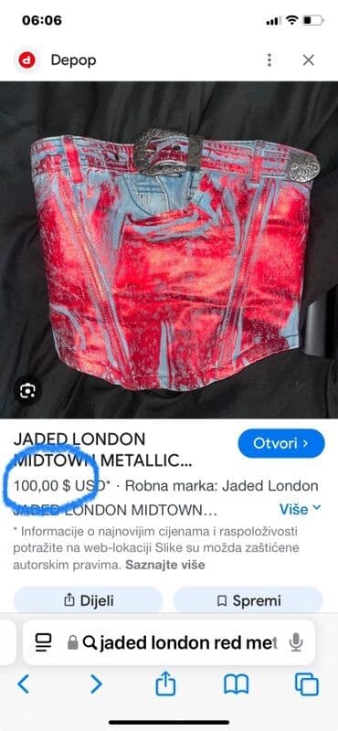 Women's Clothing: Ovaj korset top marke Jaded London kombinuje modernu estetiku sa — 3