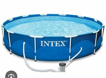INTEX-ov bazen sa - metalnom konstrukcijom i filter pumpom, prečnik na lalafo.rs INTEX-ov bazen sa - metalnom konstrukcijom i filter pumpom, prečnik