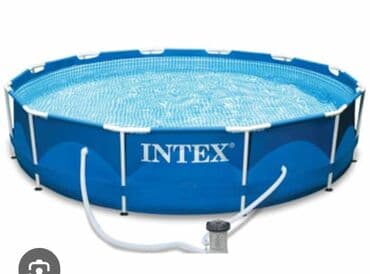 Bazeni i oprema: INTEX-ov bazen sa - metalnom konstrukcijom i filter pumpom, prečnik — 1