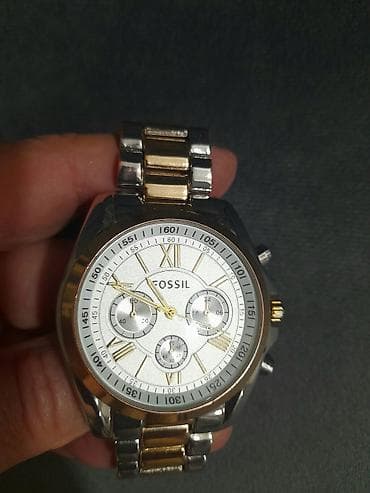 ženski sat: Fossil muški hronograf – dvo-tonski nerđajući čelik - Kućište i — 3