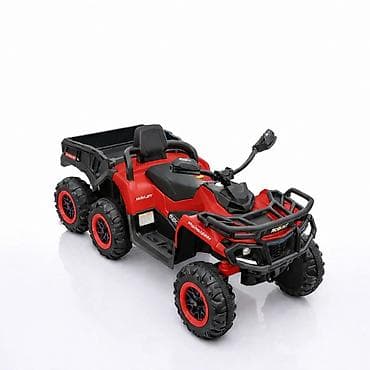 elektricni kvad za decu: Veliki Off-Road Kvad Robust 4x4 – Crveni (SM-26201C) Šifra proizvoda — 4