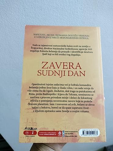 torba za dokumente: Naslov: Zavera sudnji dan Autor: Sidni Šeldon NAPETOST, AKCIJA I — 4