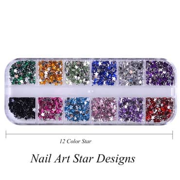 Nega noktiju: Zvezdice set za nokte (2) 
12u1 — 2