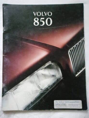 two and a half man sa prevodom: Prospekt volvo 850, a 4, nemacki, 47 str — 1