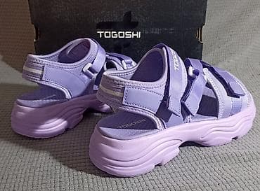 primadonna obuca online: Roze i ljubičaste TOGOSHI preudobne sandale sa platformom 38, cena za — 7
