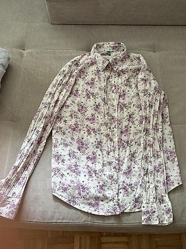 tommy hilfiger helanke: Ženska košulja dugih rukava sa cvetnim printom. - Boja/osnova — 1