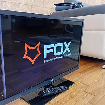 drobilica za led: FOX LED TV sa daljinskim upravljačem ima crtu na ekranu na levoj — 1