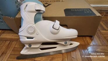 Rubber boots: Klizaljke za devojcice nosene jednu sezonu ocuvane vel podesivo od br — 2