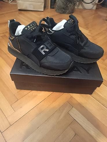 rang patike zenske: Replay ženske patike – model sa elastičnom trakom preko noge. - — 4