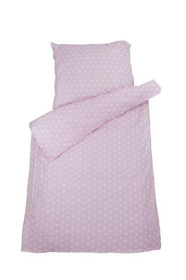 Posteljina 140x100 cm – Pink Stars Udobna i nežna posteljina za dečji
