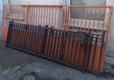 cena sadnice borovnice: Metalna kolska dvokrilna kapija i kapija za ulaz ljudi i 9 metara — 6