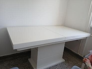 sudopera cena: Trpezarijski sto 160+40 × 90 cm – kao nov Prodajem trpezarijski sto — 3