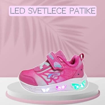 obuca za devojcice: SNIZENJE Prelep model vrlo laganih svetlecih patikica LED sijalice — 1