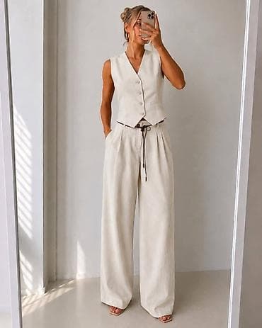 dugi prsluk: 05. • Komplet✨Prsluk i pantalone (kais ide uz pantalone) • Duzina — 3