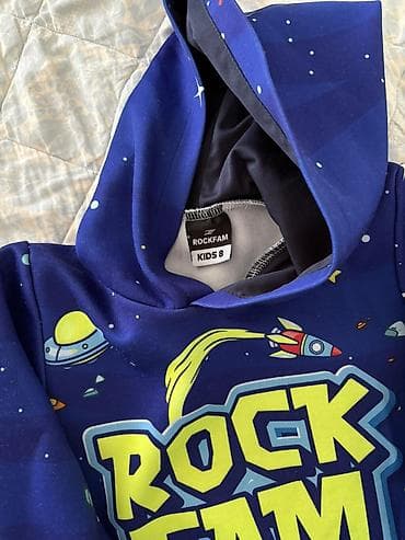 zara džemperi na raskopcavanje: Dečja dukserica s kapuljačom ROCKFAM – KIDS 8 - Brend: ROCKFAM - — 1