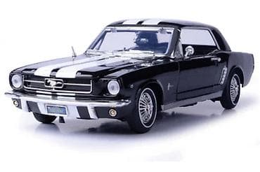 skechers zlatne patike: Metalni auto 1:18 – 1964 1/2 Ford Mustang Hardtop (Motormax) Vratite — 1