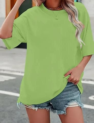 kozna majica: Ženska oversized majica –više boja, veličina 1XL Cena pojedinačno - — 4