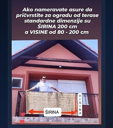 oprema za pečenjare: Asure za terase, letnjikovce, prozore. Asure su izrađene od — 4