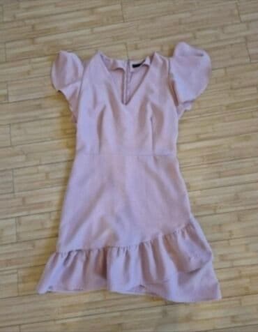 kozne mokasine sa debelim djonom: Massimo Dutti L (EU 40), color - Pink, Without sleeves — 3