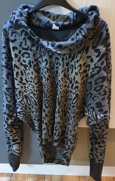 Women's Clothing: Massimo Dutti, S, Animal, color - Grey — 2