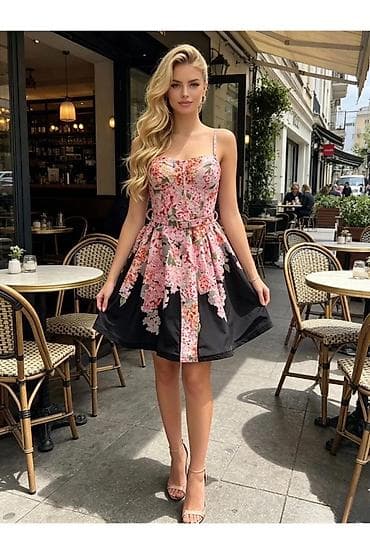 stefanel haljine: Letnja mini haljina sa cvetnim printom i korpe­t krojem
3300 din
S M L — 4