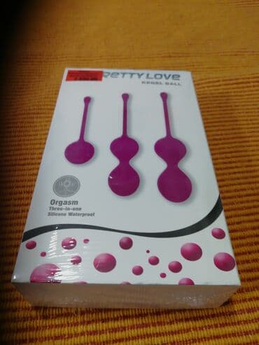 silikonski dildo: Silikonske Japanske kuglice - nove — 5