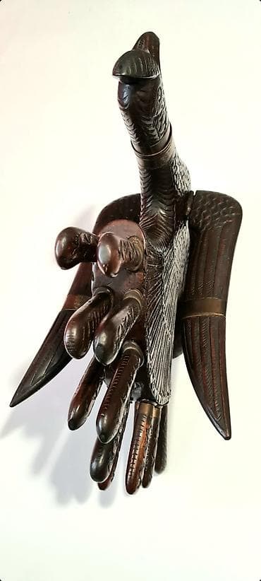 kopacke 33: ★ Na prodaju stari ukrasni predmet od punog izrezbarenog drveta u — 7