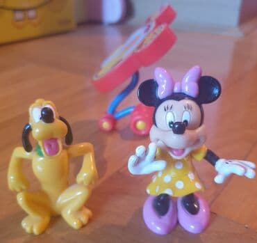 Figurice i makete: Disney CLUBHOUSE MICKEY MOUSE igracke. Minnie - Mini Maus i Pluton — 3