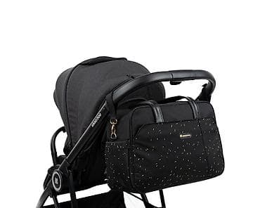 KikkaBoo Torba za mame Chelsea Confetti Black - Model/šifra: KKB2 -