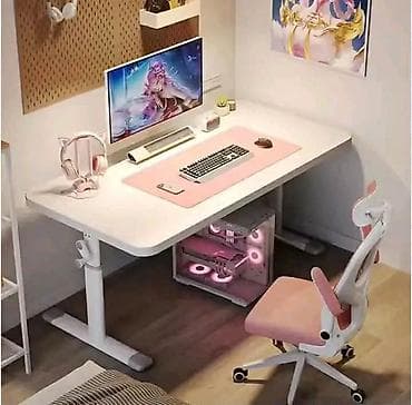 nogice za radni sto: RADNI STO SA PODESIVOM VISINOM 8400 din Dimenzije: 120x60x62-85cm 💡 — 2