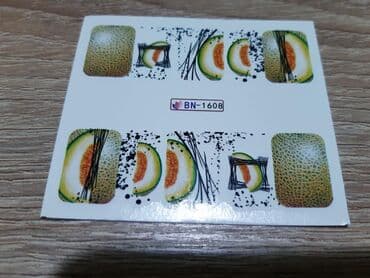 Nega noktiju: Vockice vodene slicice za nokte 
Cena za komad 20din — 3