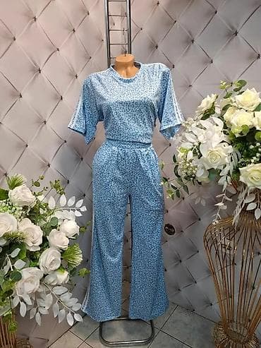 Sakoi: Ženski komplet – majica i pantalone sa leopard printom - Dvodijelni — 4