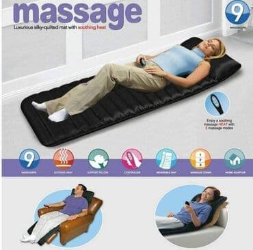 Masažer prostirka. Relaksirajuća prostirka za masažu celog tela