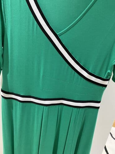 dugacke haljine svecane: XL (EU 42), color - Green, Short sleeves — 5