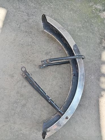 plastike za peda skutere: Zadnji hromirani bl - Materijal: čelik, hromirana spoljašnja strana - — 5