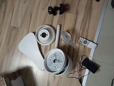 parocistac gorenje cena: Plafonski ventilator sa LED rasvetom i daljinskim upravljačem - — 2