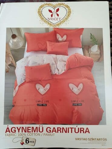 pamučna štep deka: Pamucna posteljina 100% pamuk Set sadrzi: 6 delova: Jorganska — 10